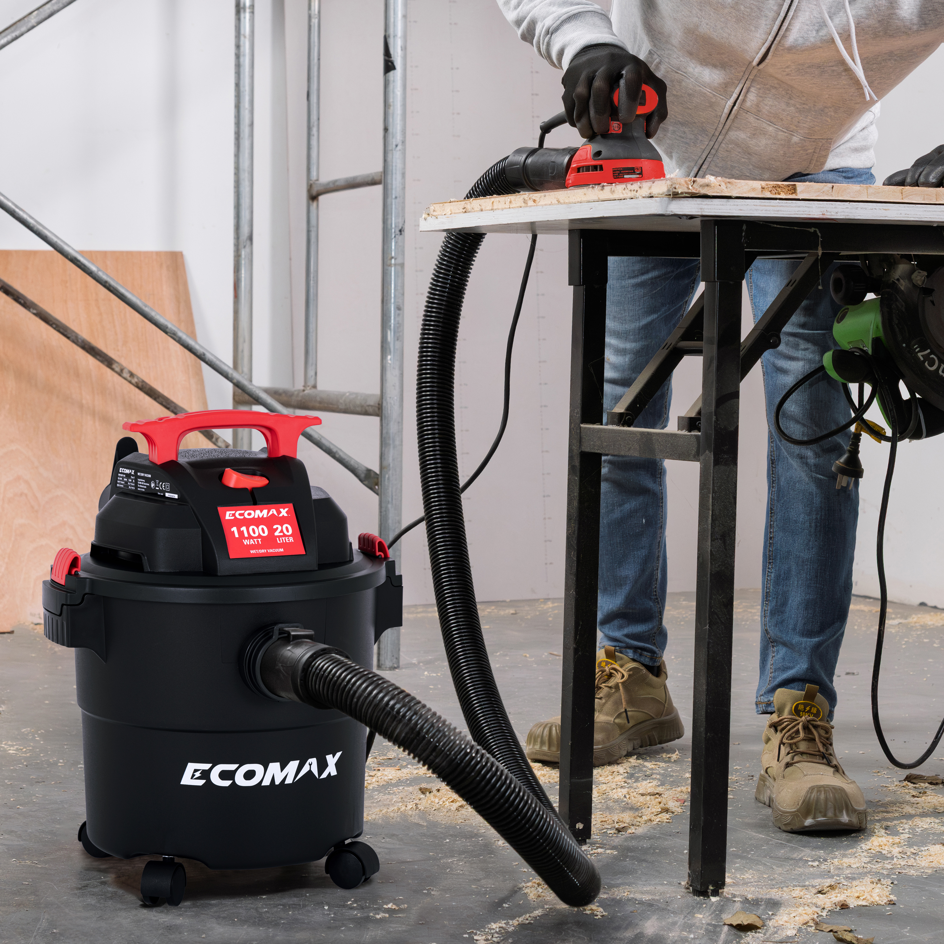 （EM19402P-5AA）Ecomax 20L Poly Wet/Dry Vacuum