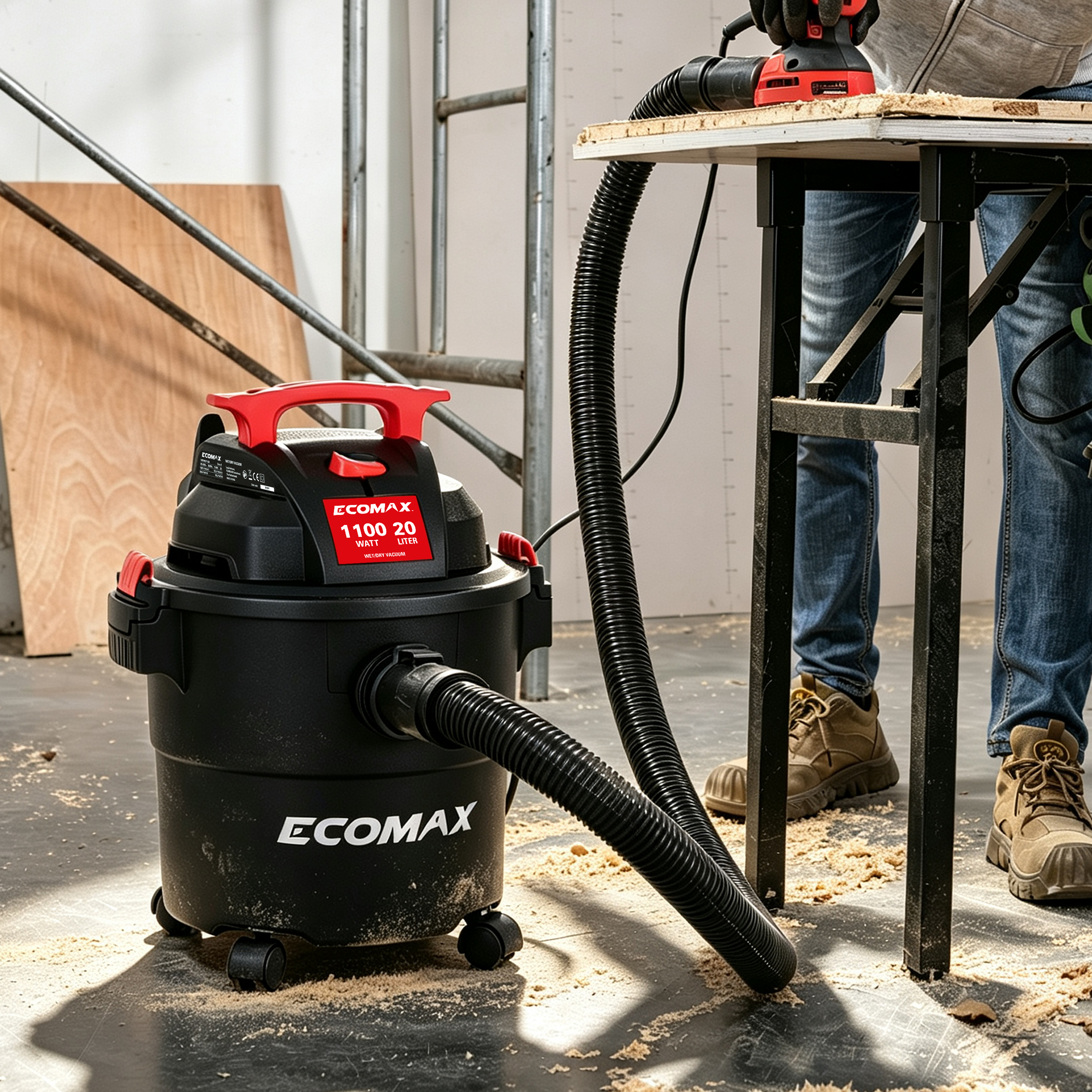 （EM19402P-5AA）Ecomax 20L Poly Wet/Dry Vacuum