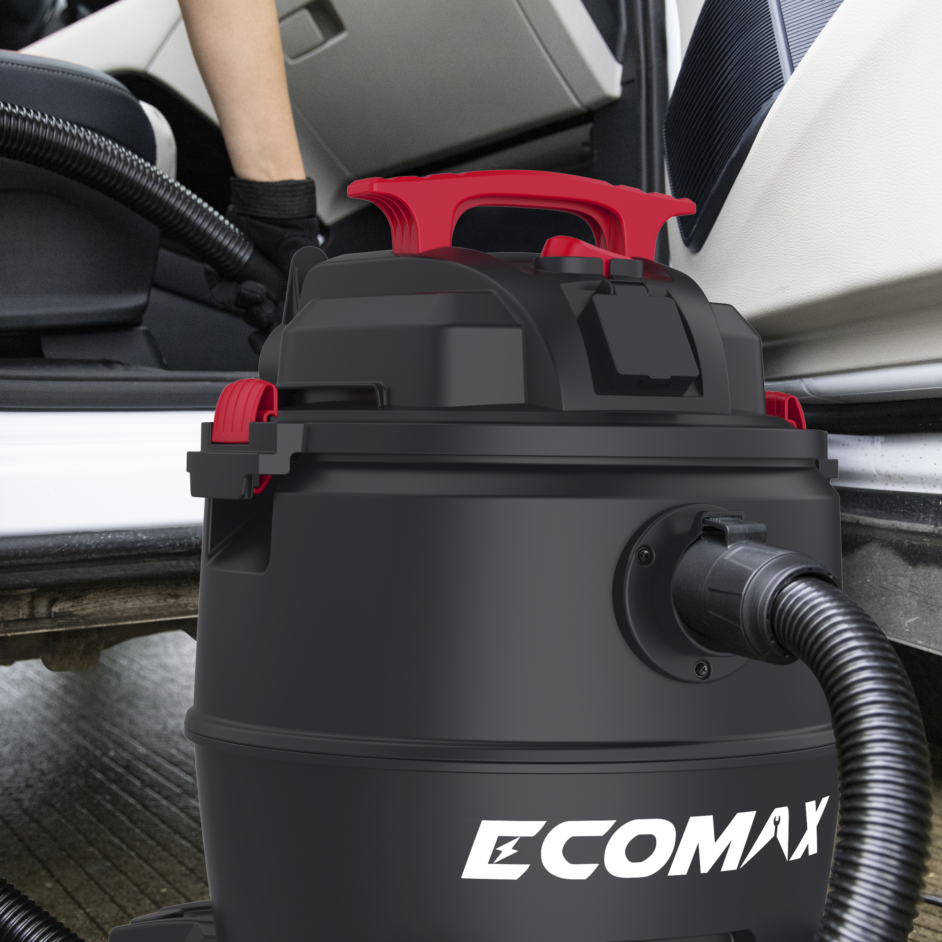 （EM19427PE-30AA）EMX 30L Poly Wet/Dry Vacuum with PTA 1200W