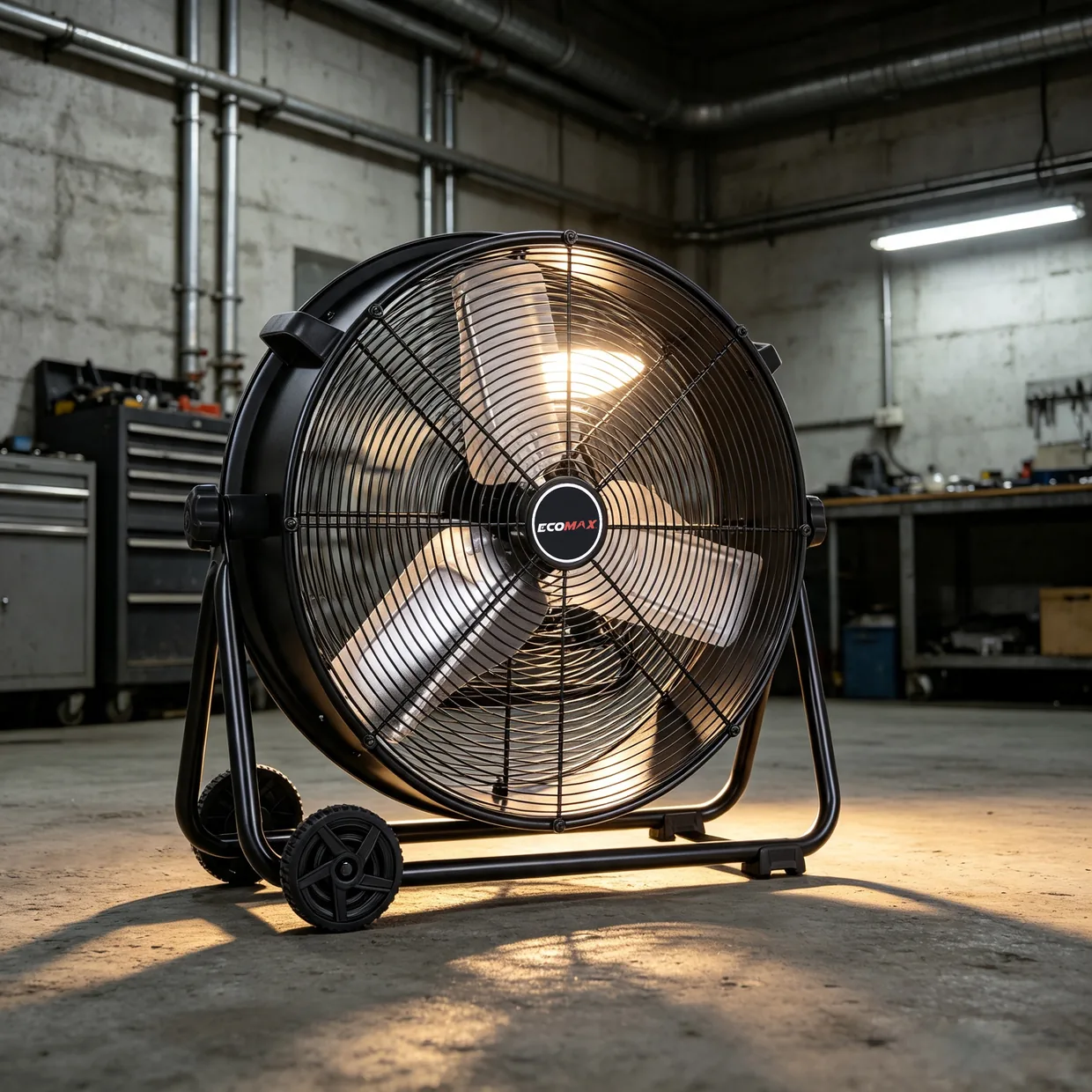 （EMF306125D）EMX 61cm Drum Fan 290W, 9745.2m3/h