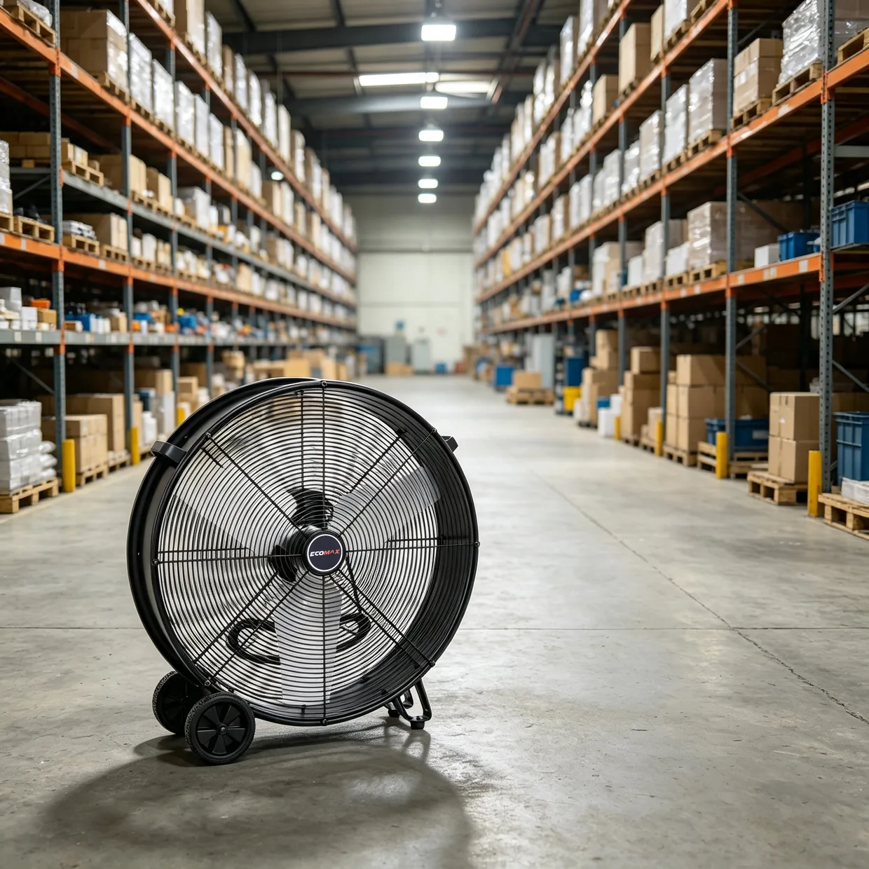 （EMF307627D）EMX 76cm Drum Fan 290W, 8983.8 m³/h