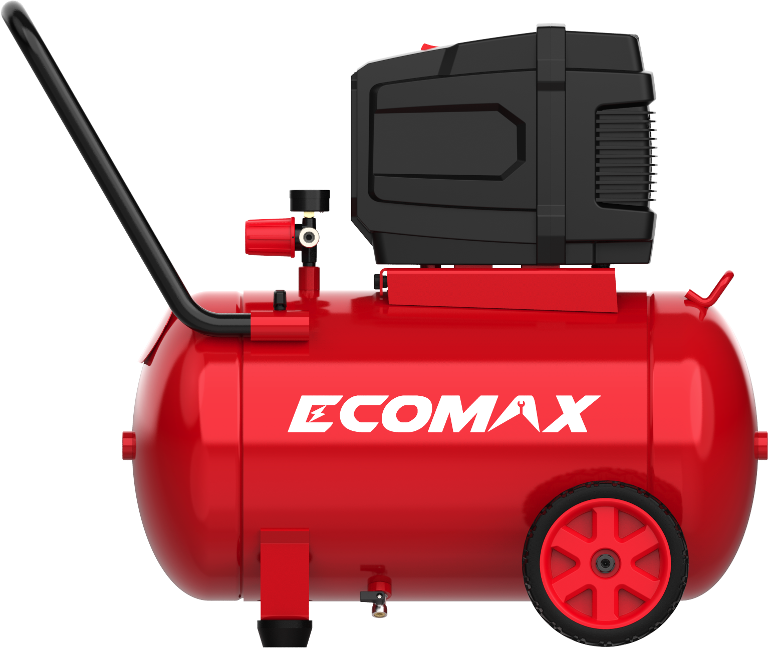 （205081）EMX 1500W Oil-Free Air Compressor 50L, Horizontal