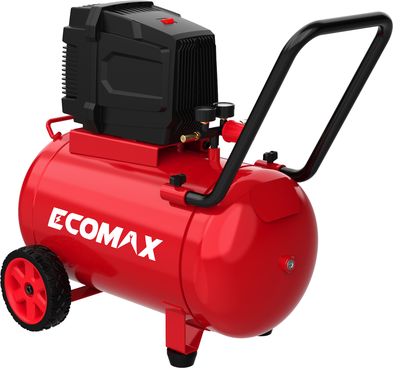 （205081）EMX 1500W Oil-Free Air Compressor 50L, Horizontal