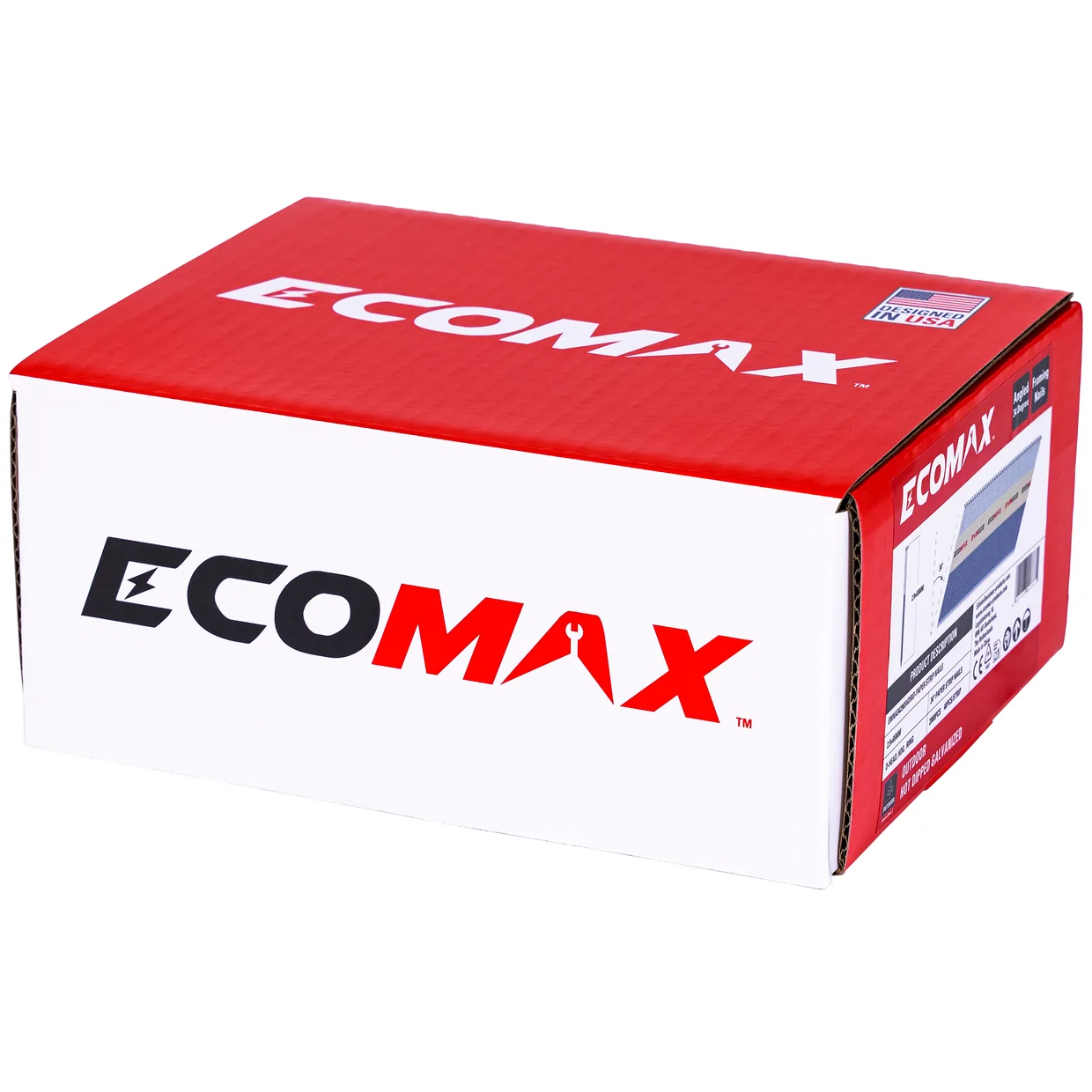 （EMNA342965HDRID）EMX 2.9x65 34° paper strip, HDG, D-head ring, 2000