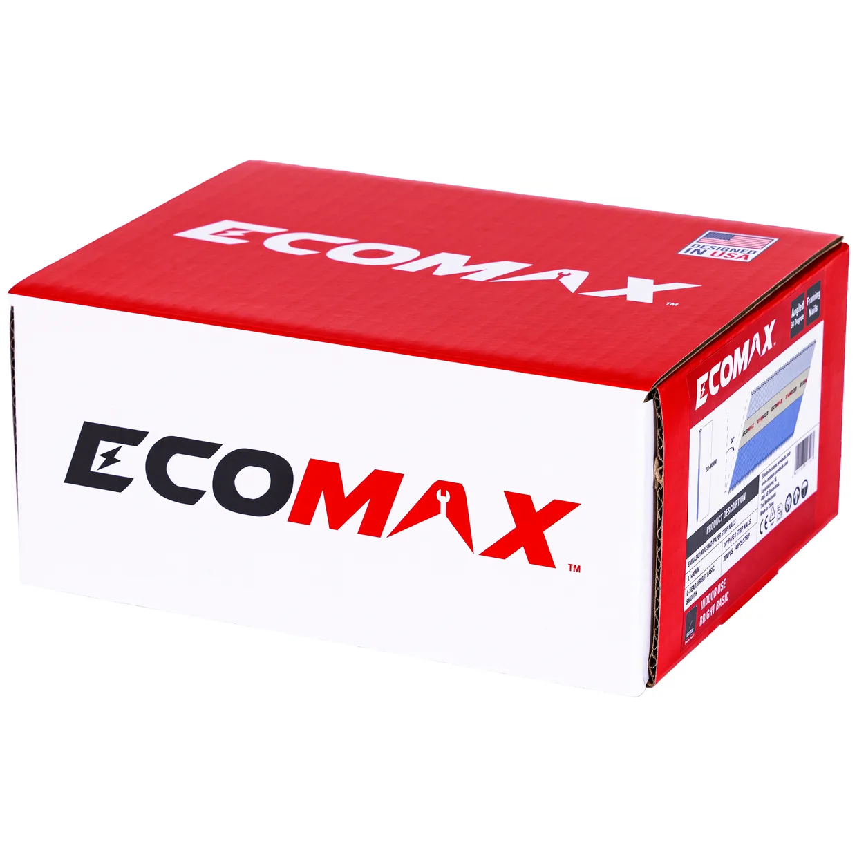 （EMNA343190BBSMD）EMX 3.1x90 34° paper strip, brightbasic, D-head smooth, 2000