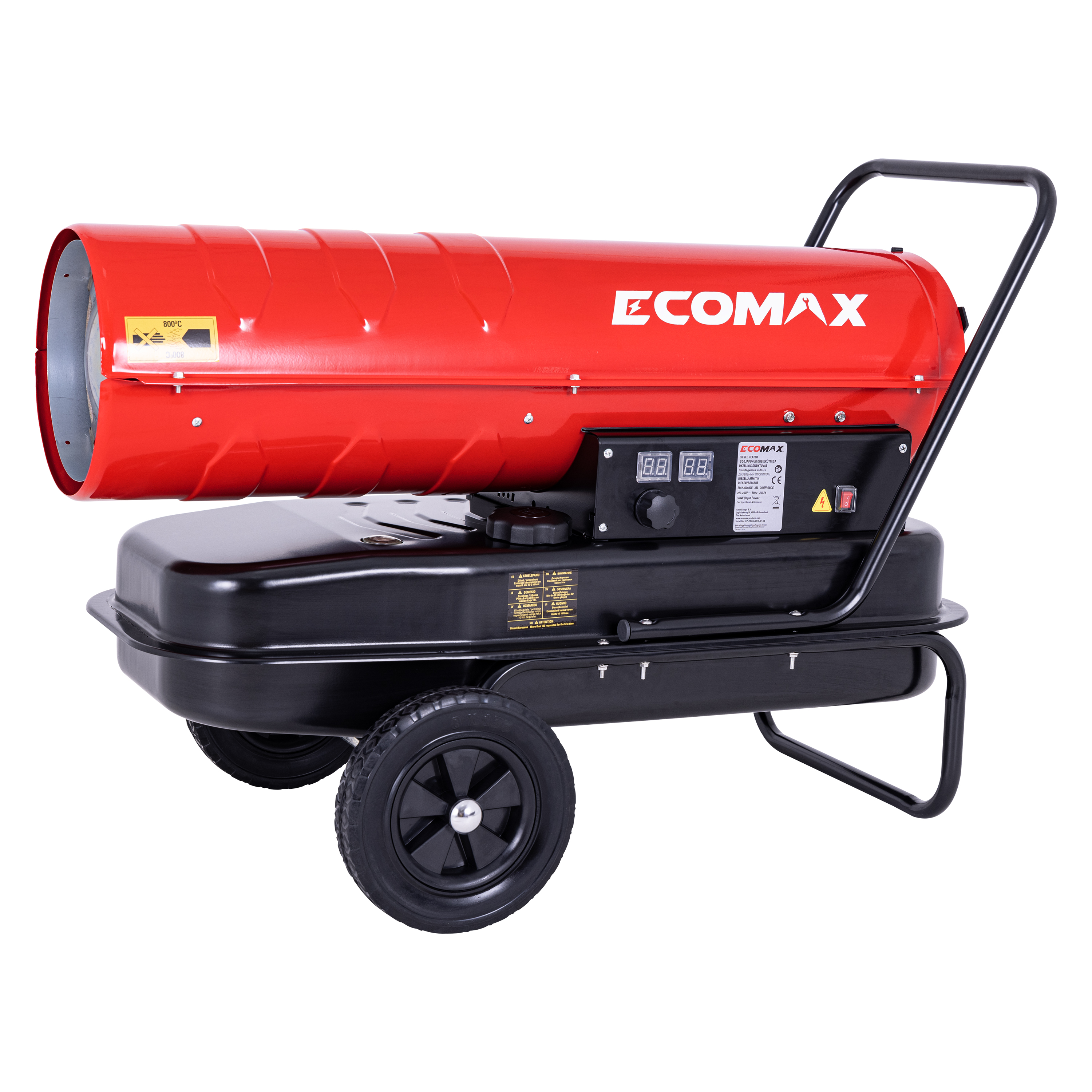 （EMH300030E）EMX 30kW DIESEL HEATER 33L, wheels