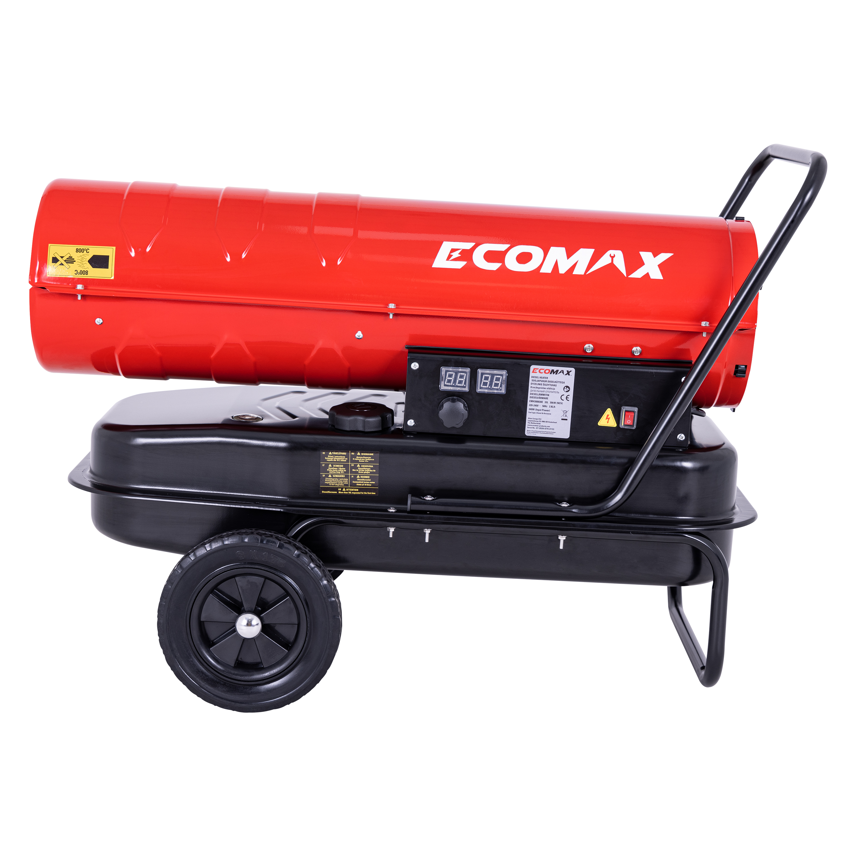 （EMH300030E）EMX 30kW DIESEL HEATER 33L, wheels