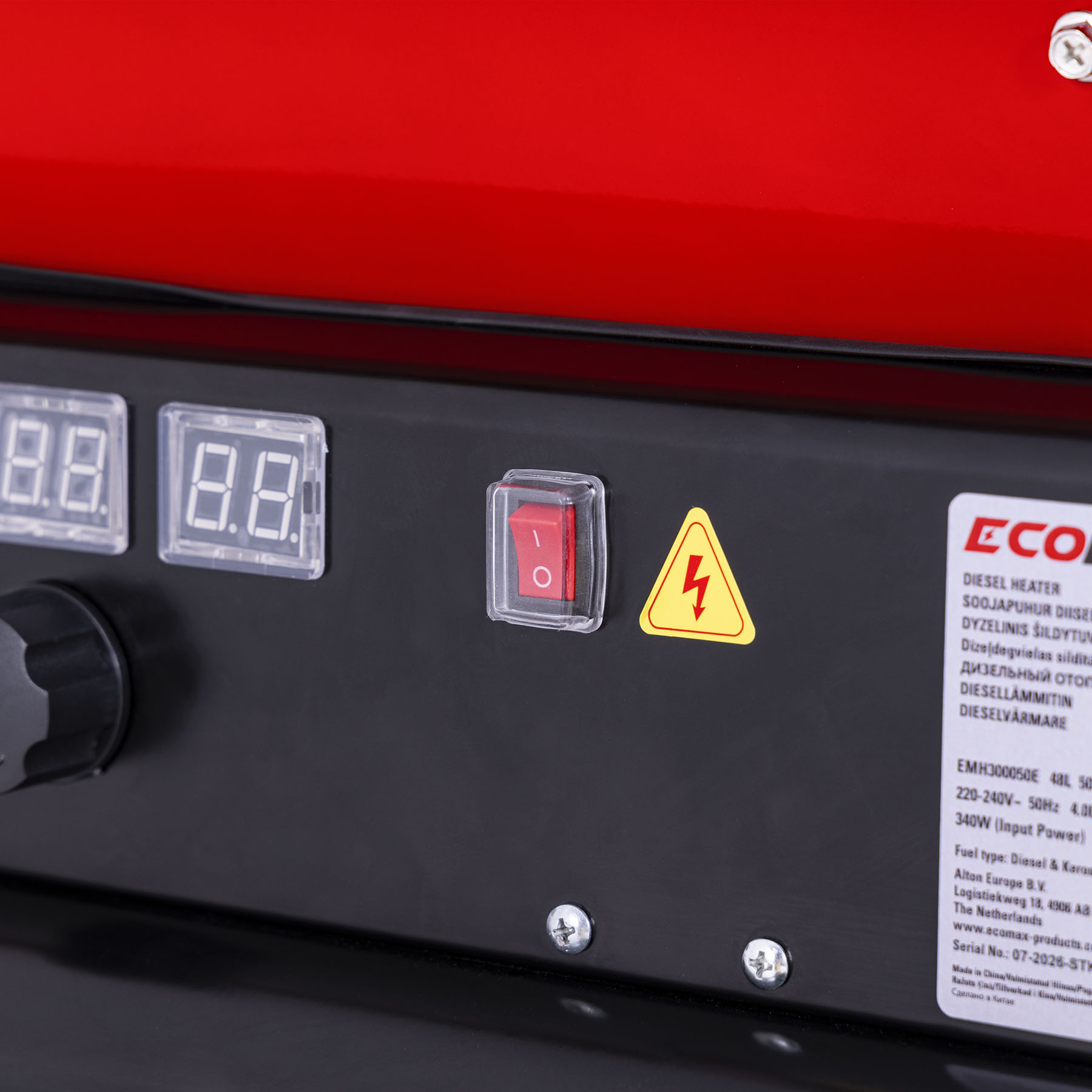 （EMH300050E）EMX 50kW DIESEL HEATER 48L, wheels