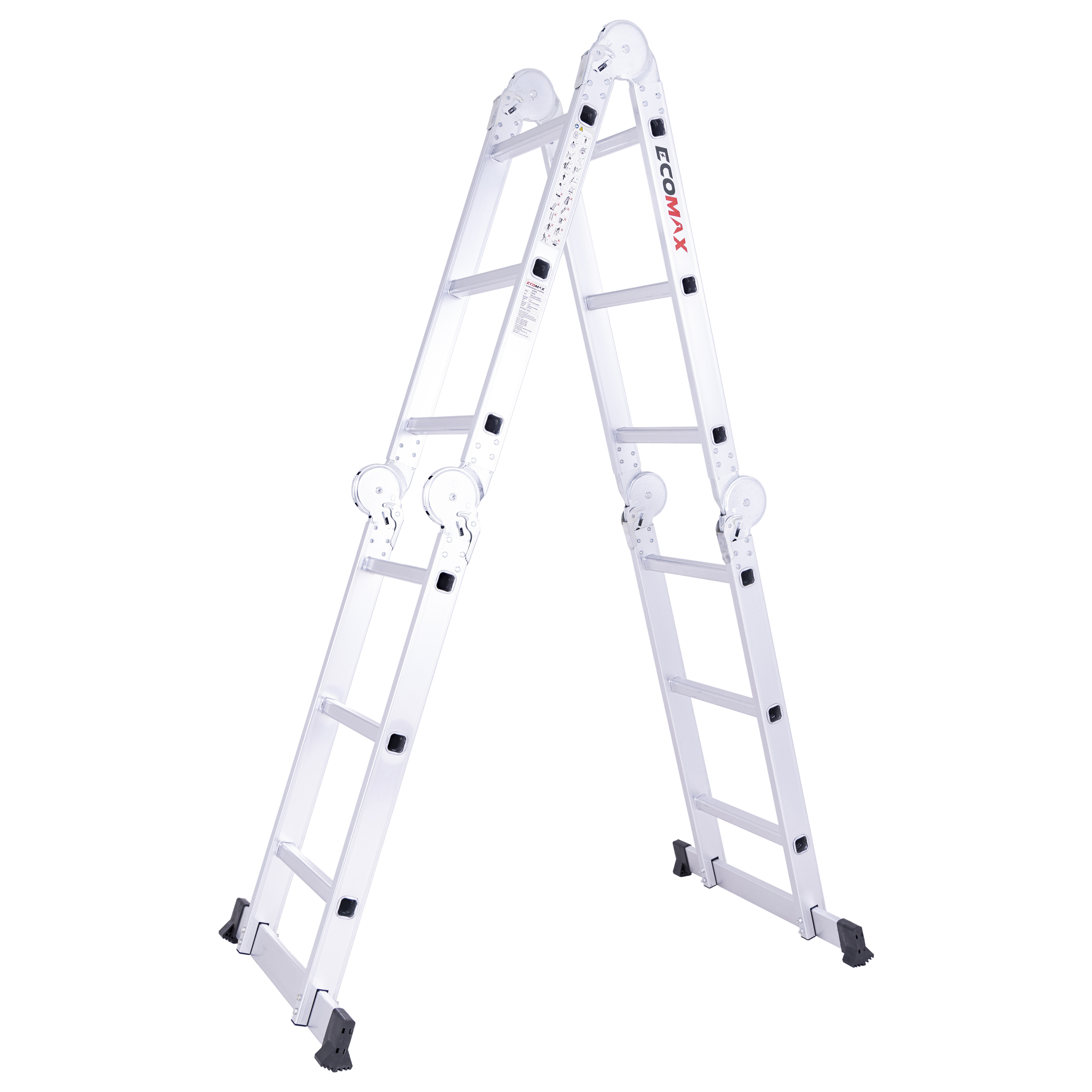 （EML0001）EMX Multi Purpose Ladder Silver PRO 4x3