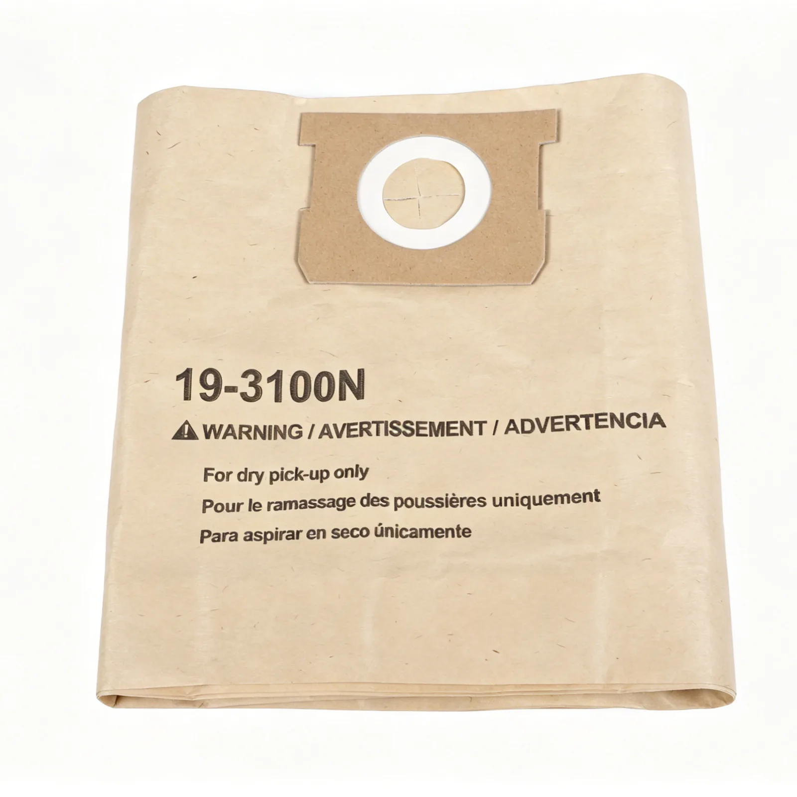 （25-1238N）Ecomax Disposable filter bagFit for 4gal w/ 48mm vacuum port only
